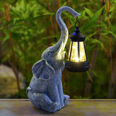 Gentle - Lampe De Jardin Avec Éléphant-Lampe Veilleuse
